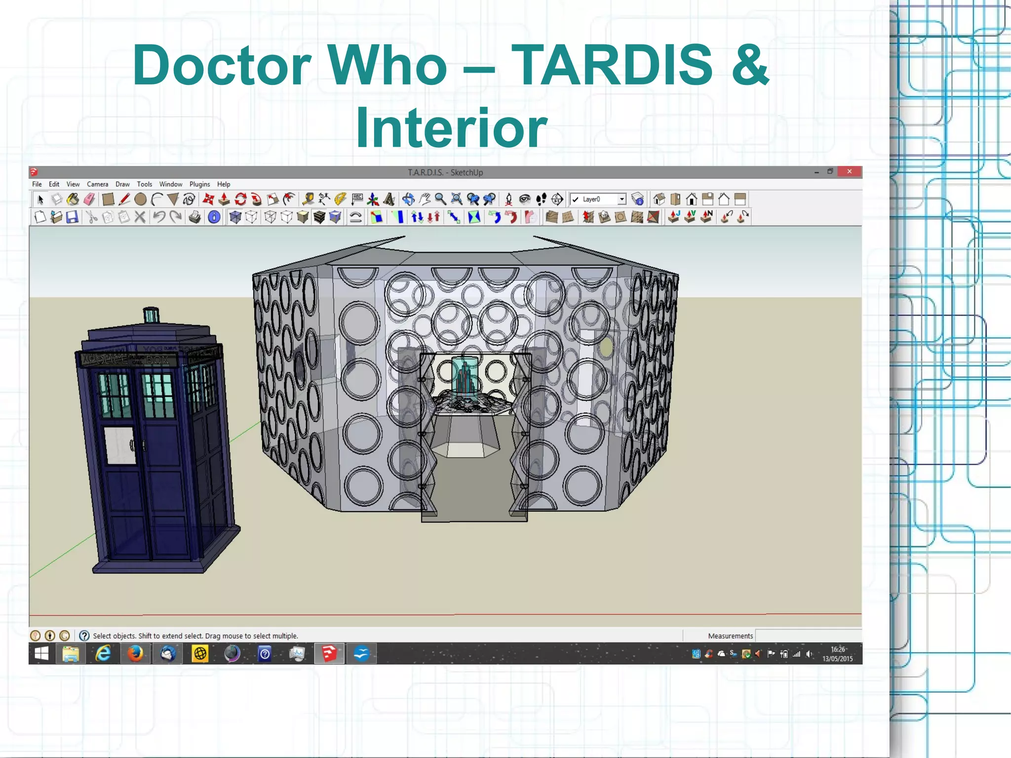 Doctor Who – TARDIS &
Interior
 