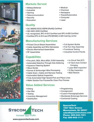 Capabilities Brochure | PDF