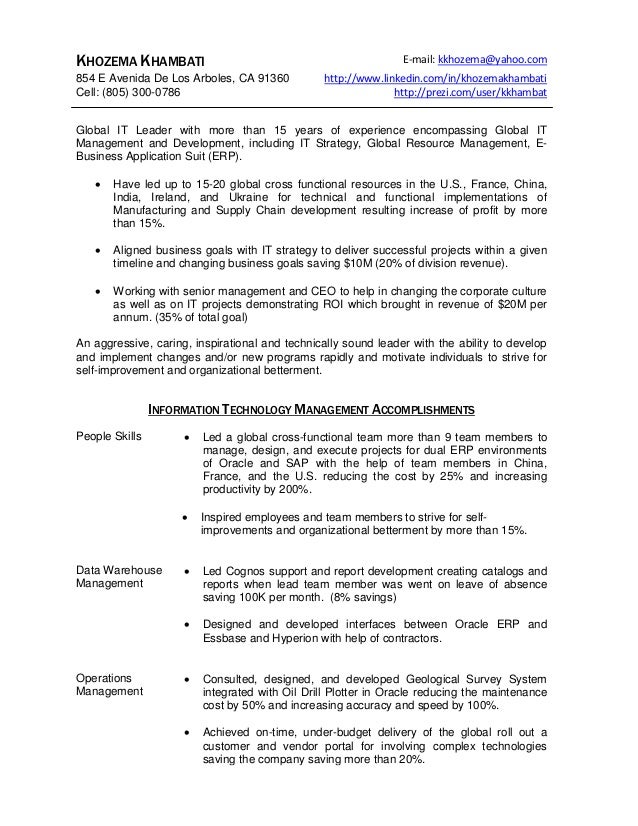 khambati khozema presentation resume powerpoint specialist resumes