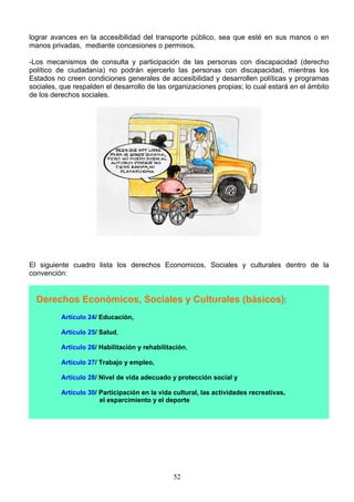 HI 89e - Por un mundo accesible e inclusivo : guia basica para comprender y utilizar la Convencion sobre los derechos de las personas con discapacidad (Español - Spanish) Slide 52