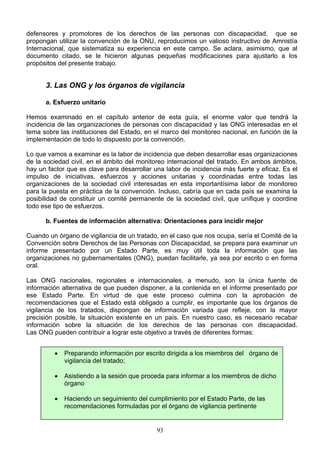 HI 89e - Por un mundo accesible e inclusivo : guia basica para comprender y utilizar la Convencion sobre los derechos de las personas con discapacidad (Español - Spanish) Slide 93