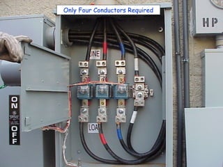 Only Four Conductors Required
 