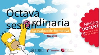 Evaluación Formativa en el Plan de Estudio 2022: Estrategias y ...