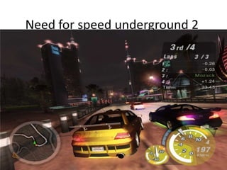 Need for speed underground 2
 