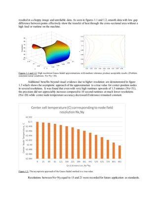 Heat Transfer Numerical Analysis Jthomas | DOCX