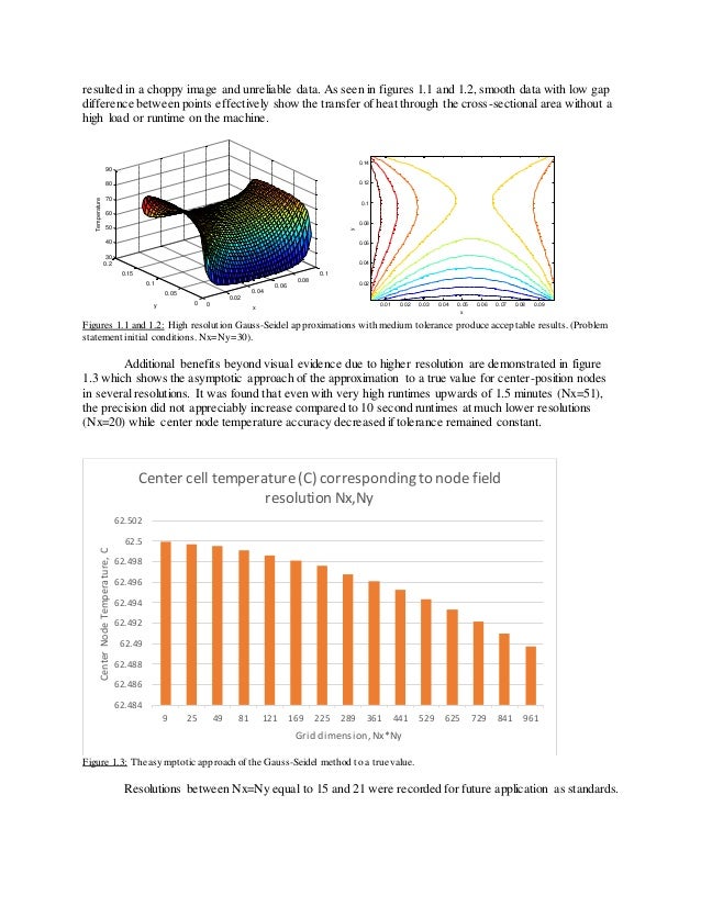 Heat Transfer Numerical Analysis Jthomas