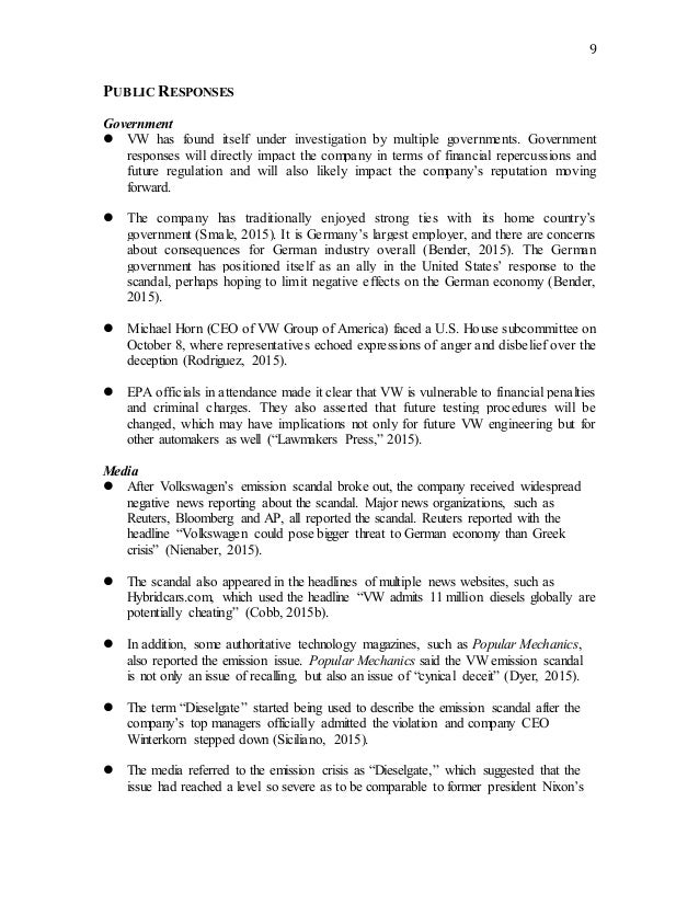 Dieselgate case study image