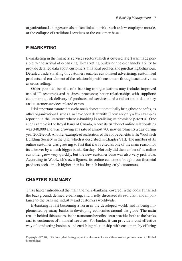 E Banking Management Issues Solutions And Strategies