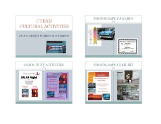 Moreno-Cuban Cultural Activities PPT