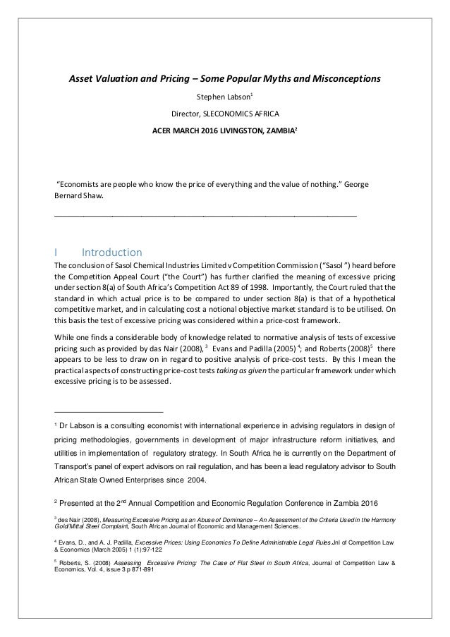 Asset value formula image
