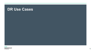 DR Use Cases
13
 
