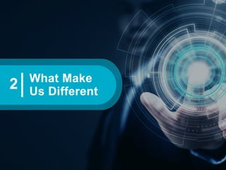 WWW.AXELEATE.COM
9
What Make
Us Different
2
 