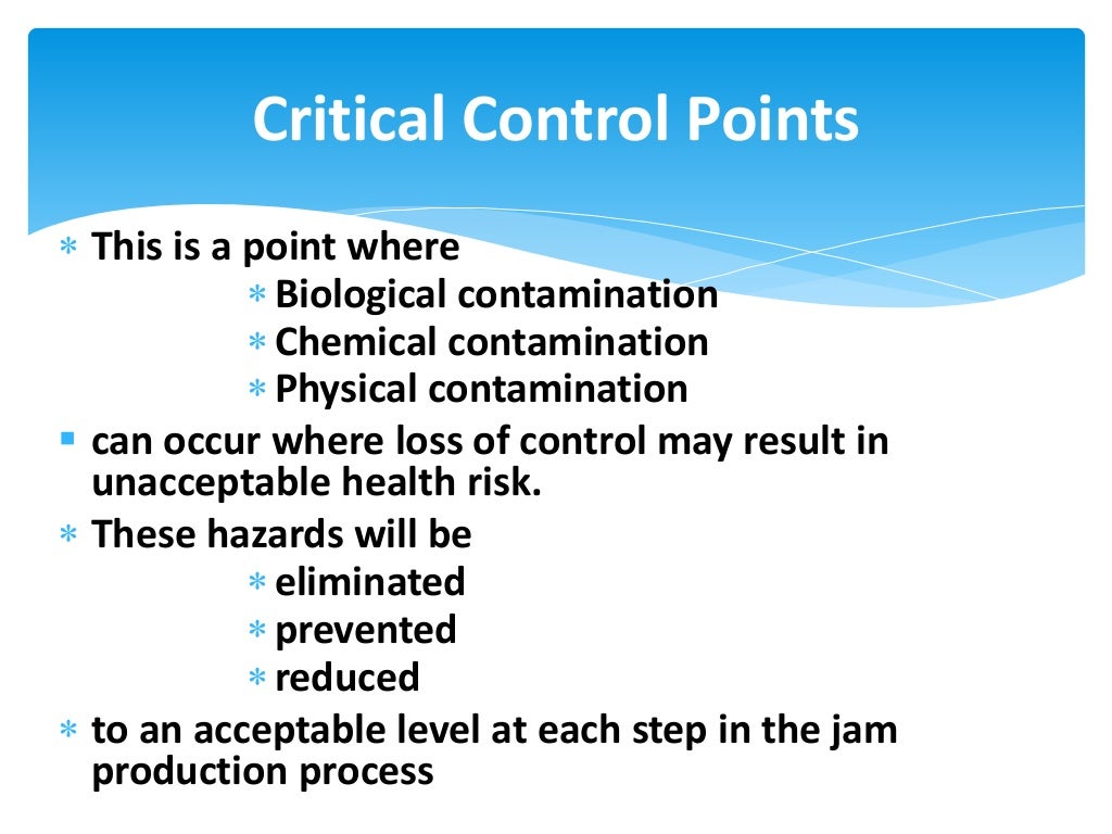 HACCP Manual for jam industry (2)