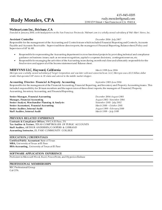 rudy morales resume 2015