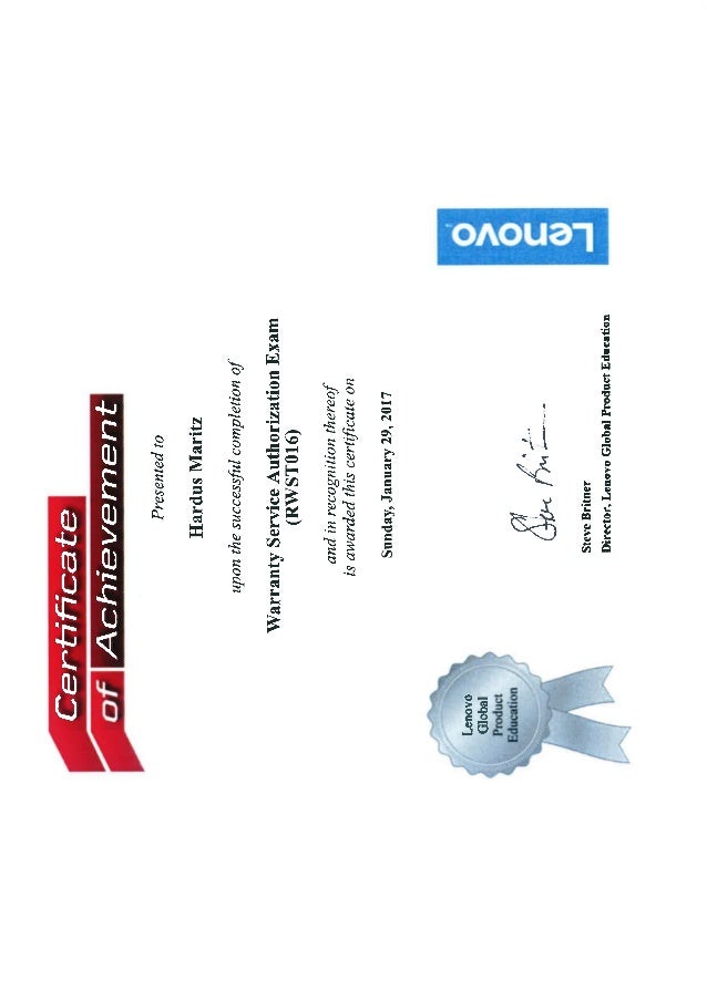 RWST016 Warranty Service Authorization Exam