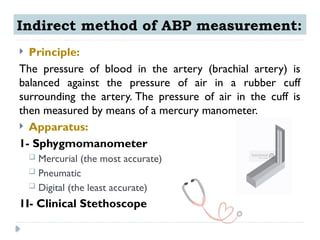 8_Arterial blood pressure measurement for medical students_physiology ...