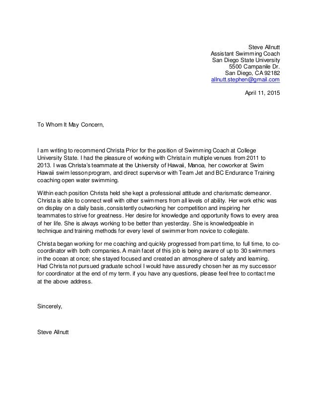 recommendation steve jet letter of recommendation
