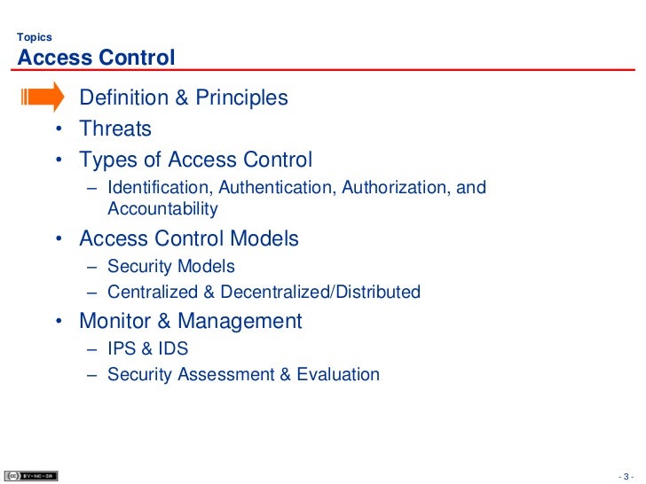 8 Access Control