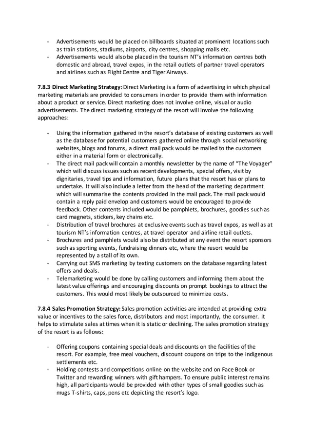 Marketing Plan Assignment