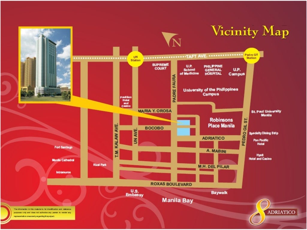 8 Adriatico Place Manila Condo For Sale near Robinson Manila,UP Manila