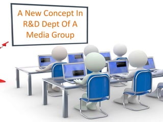 A New Concept In
R&D Dept Of A
Media Group
 