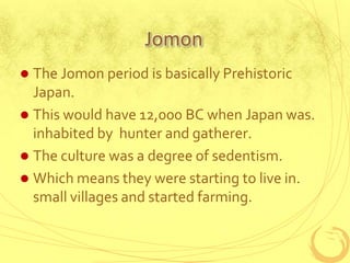 Jomon | PPTX