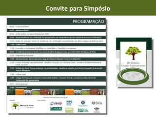 Convite para Simpósio 