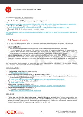 Energías renovables en colombia | PDF