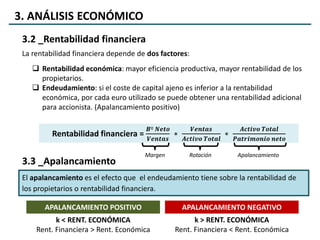 Economía de la Empresa 2º Bachillerato - UD8. Análisis económico y ...