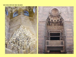 DECORACIÓN DE MOCÁRABES 
