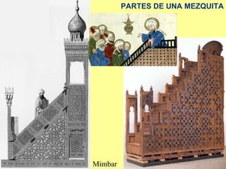Mimbar PARTES DE UNA MEZQUITA 