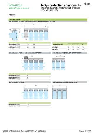 schneider gv2 motor circuit breaker | PDF