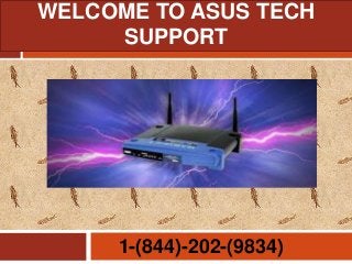 WELCOME TO ASUS TECH
SUPPORT
1-(844)-202-(9834)
 