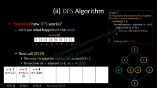 Depth First Search and Traversal Tecnique | PDF