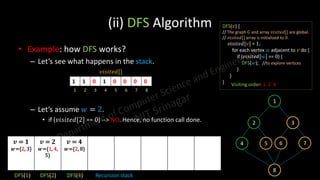 Depth First Search and Traversal Tecnique | PDF