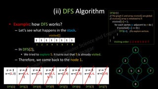 Depth First Search and Traversal Tecnique | PDF