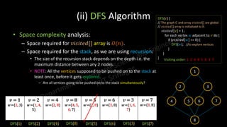 Depth First Search and Traversal Tecnique | PDF