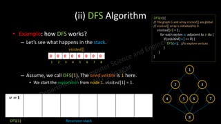 Depth First Search and Traversal Tecnique | PDF