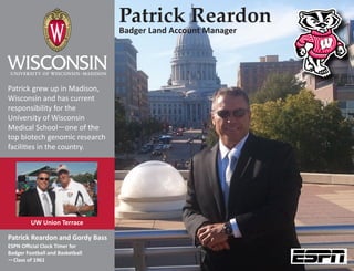 Patrick Reardon Wisconsin Account Manager