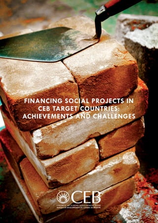 Financing social projects in
Ceb target countries:
Achievements and challenges
 