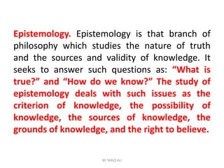 LECTURE NO 1PHILOSOPHY AND THEORIES OF EDUCATION | PPTX
