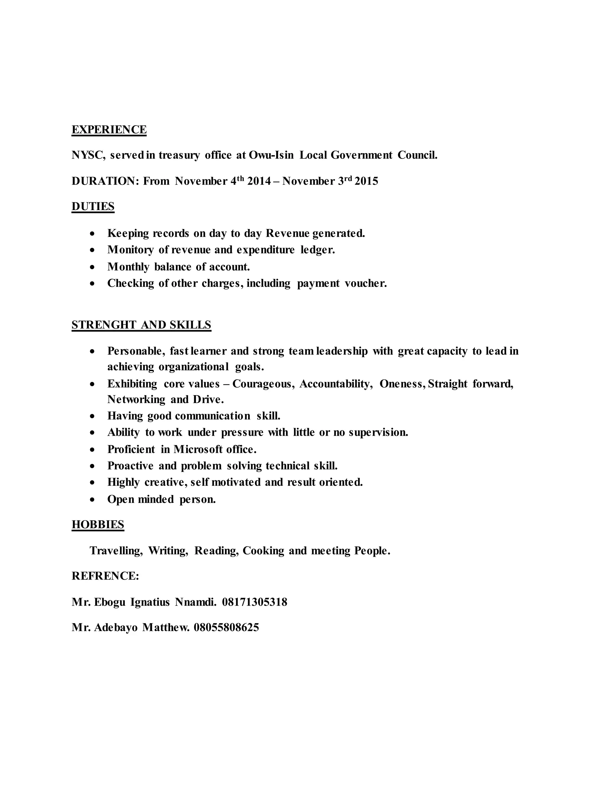 Curriculum vitae (Autosaved) | PDF