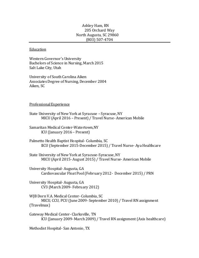 My Professional Resume 1 My Professional Resume 1