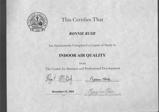 indoor AIR QUALITY