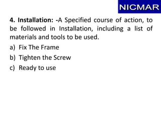 QUANTITY SURVEYING & ESTIMATION- Nicmar | PPTX