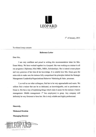 leo letter