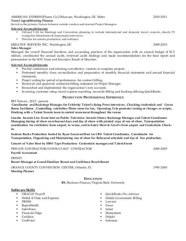 disney resume disney resume