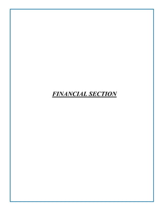 FINANCIAL SECTION
 
