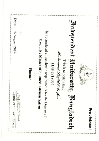 EMBA_Provisional Certificate