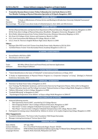 THOMAS CV | DOC
